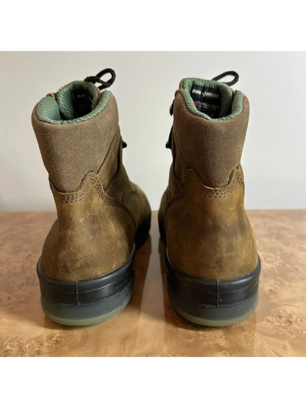 Wolverine Men's Nubuck Leather Work Hiking Boots 600G Size 9.5 EW